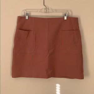 LOFT rose colored skirt